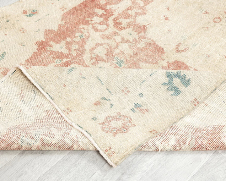 Pastel Oushak Rug 5' 3" x 9' 6" | No. VR82863