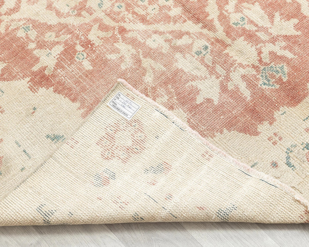 Pastel Oushak Rug 5' 3" x 9' 6" | No. VR82863