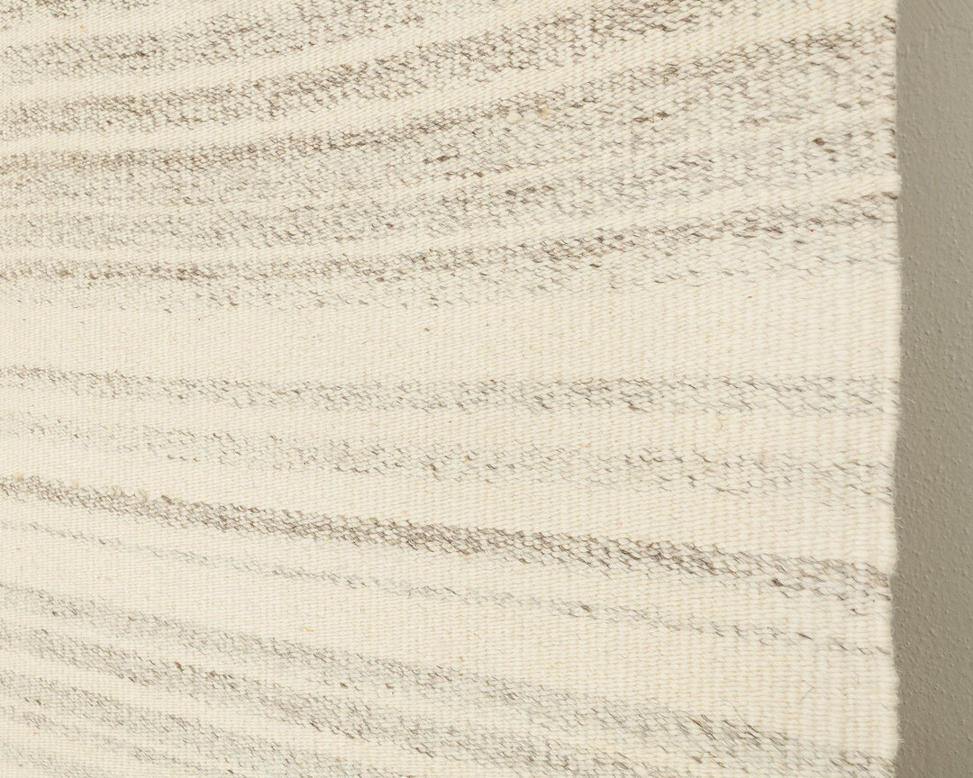 Beige Turkish Kilim Rug 9' 6" x 12' 10" Flat-Weave | No. VR82913