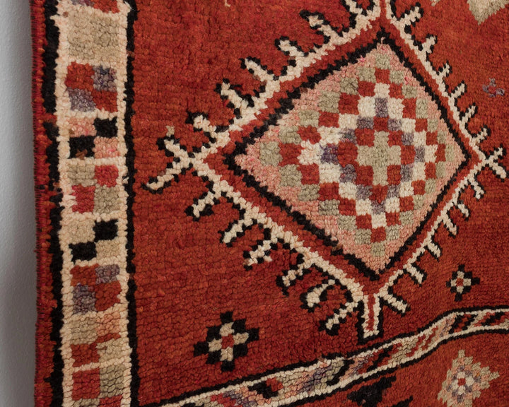 Multicolor Turkish Oushak Rug 11' 10" x 2' 7" Hand-Knotted | No. VR82923
