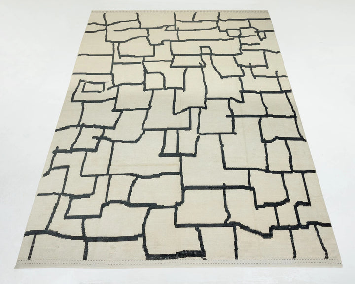 Multicolor Turkish Oushak Rug 9'10" x 14'5" Hand-Knotted | No. VR83052