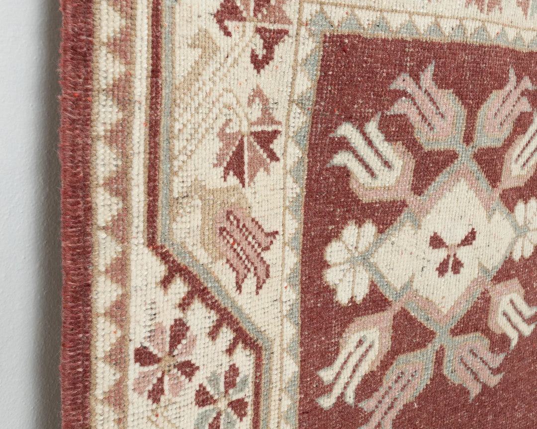 Multicolor Turkish Oushak Rug 2'10" x 4'10" Hand-Knotted | No. VR83089