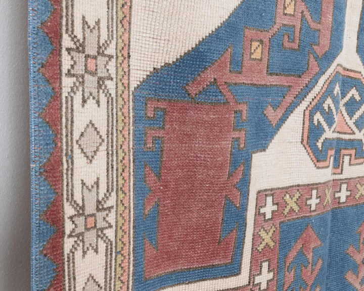 Multicolor Turkish Oushak Rug 4' 8" x 7' 7" Hand-Knotted | No. VR83149
