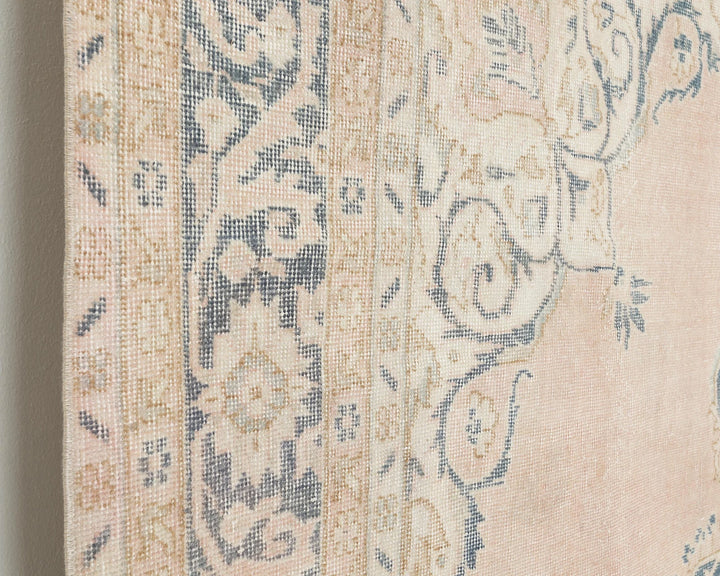 Neutral Oushak Rug 6' 8" x 10' 6" | No. VR83357