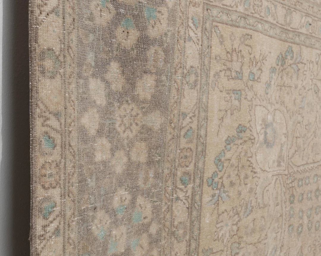 Multicolor Turkish Oushak Rug 9'10" x 12'2" Hand-Knotted | No. VR83505