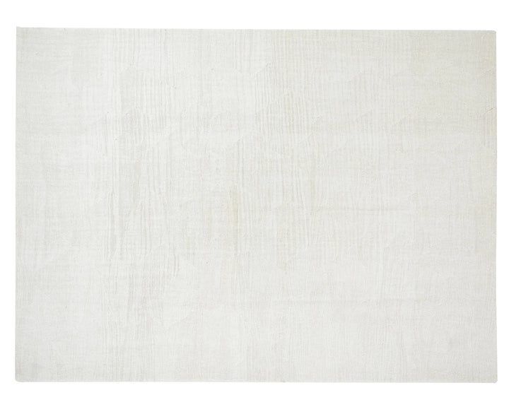 White Turkish Kilim Rug 9' 1" x 11' 7" Flat-Weave | No. VR83571