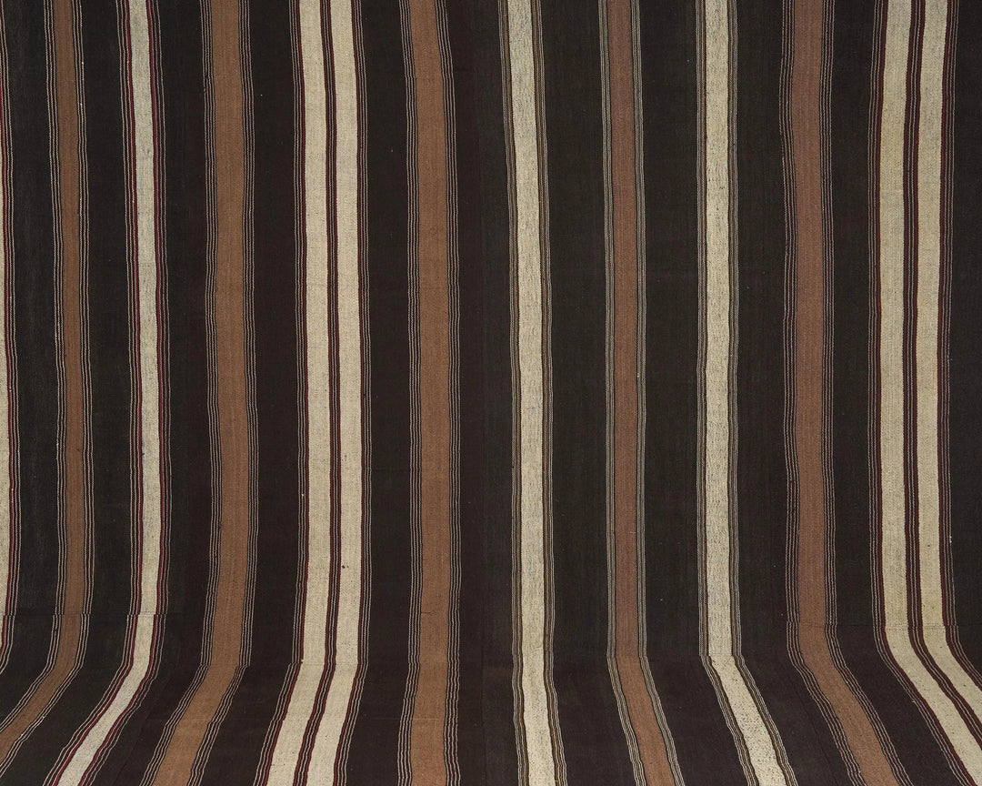 Multicolor Turkish Kilim Rug 9' 4" x 12' 8" Flat-Weave | No. VR83586