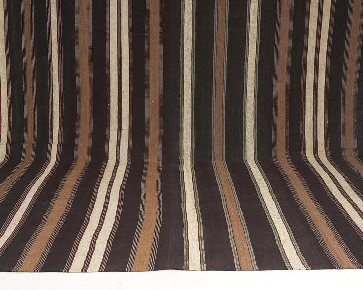 Multicolor Turkish Kilim Rug 9' 4" x 12' 8" Flat-Weave | No. VR83586