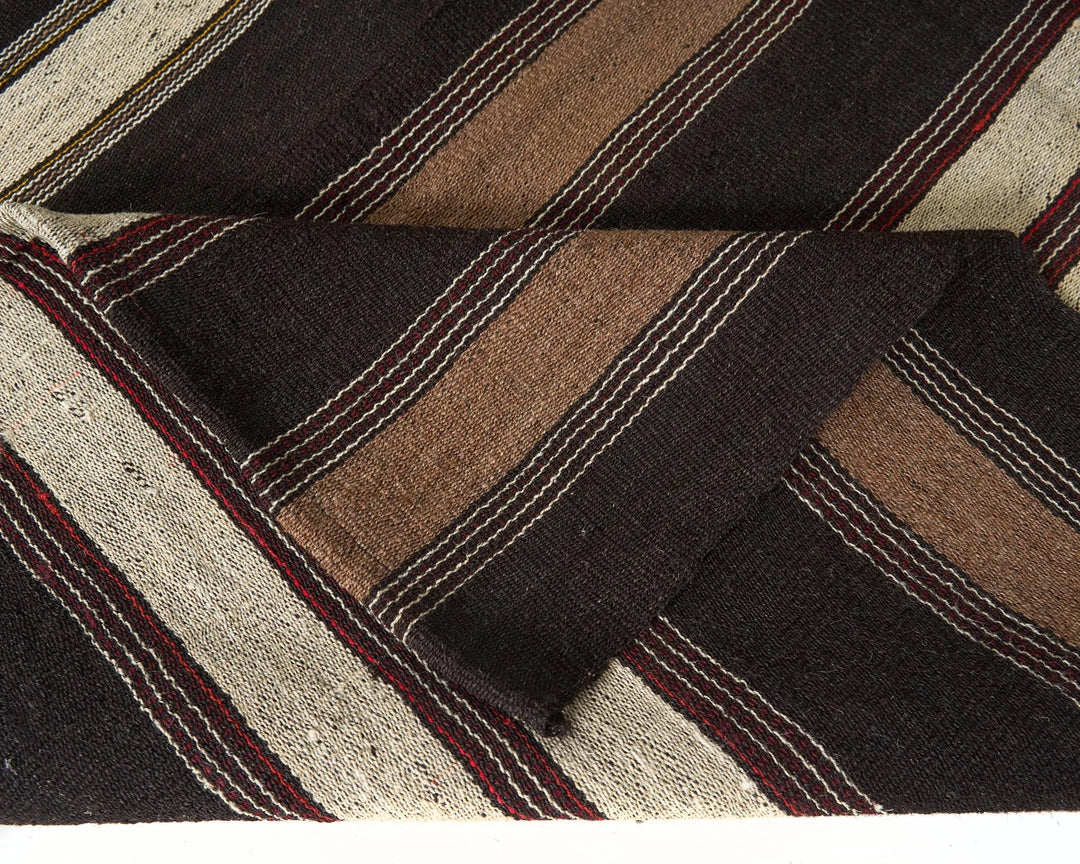 Multicolor Turkish Kilim Rug 9' 4" x 12' 8" Flat-Weave | No. VR83586