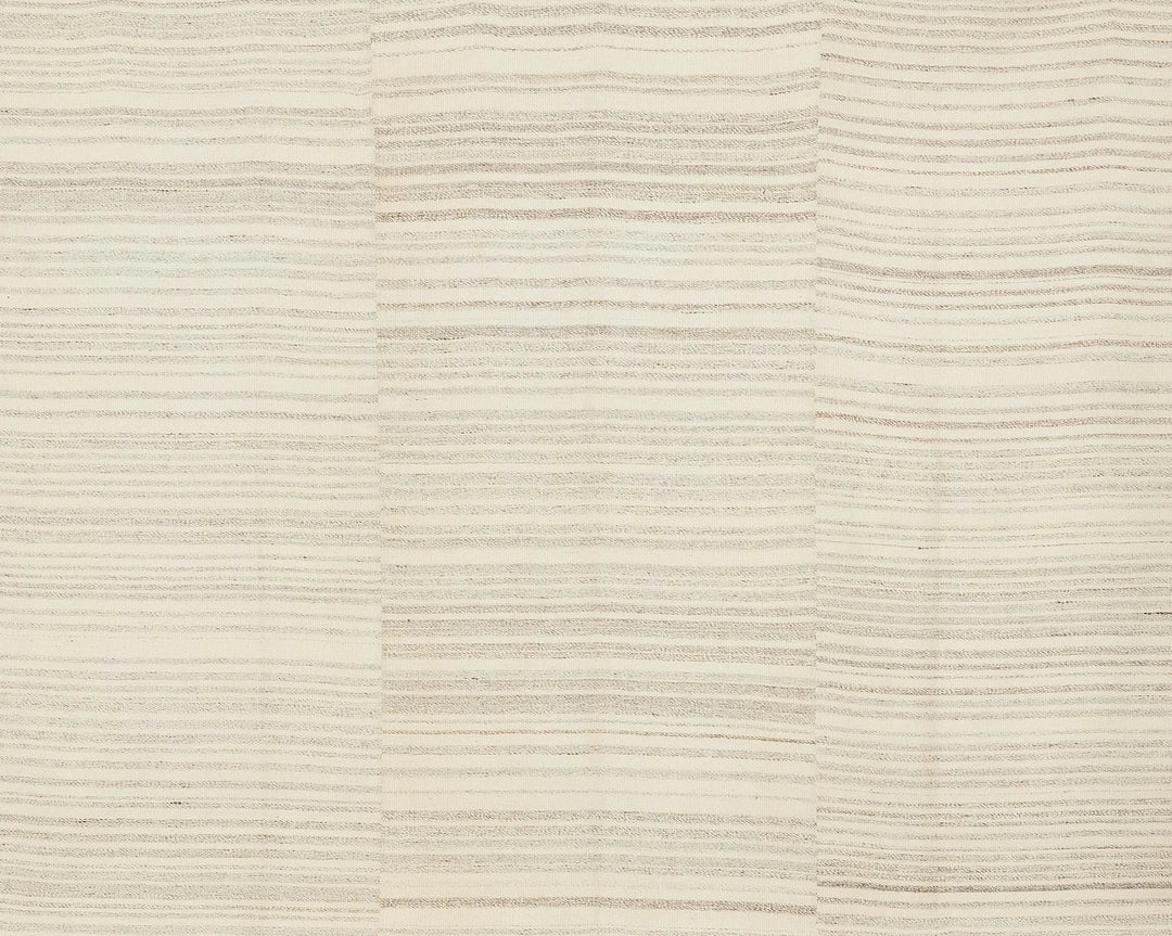 Beige Turkish Kilim Rug 10' 2" x 13' 7" Flat-Weave | No. VR84033
