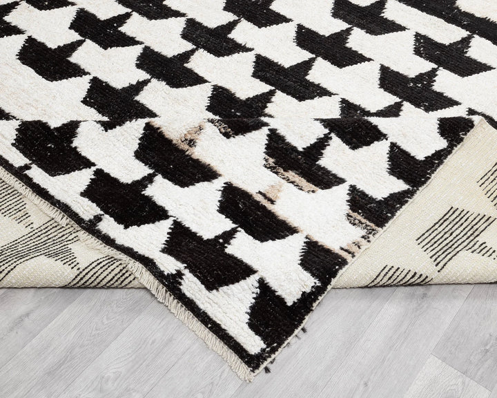 Black Vintage Turkish Rug 9' 4" x 12' 10" | No. VR84077