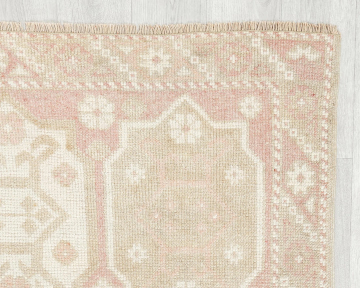 Multicolor Turkish Oushak Rug 2' 8" x 4' 8" Hand-Knotted | No. VR84116