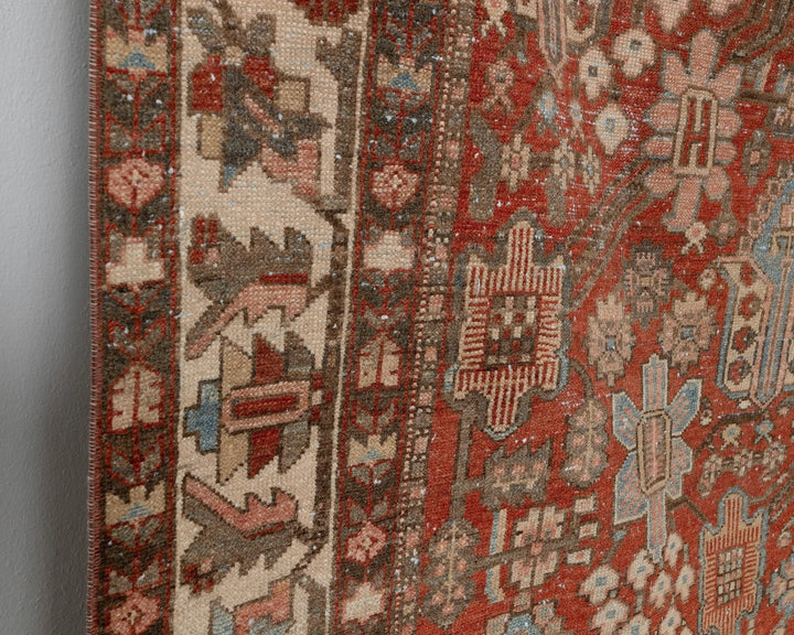 Multicolor Turkish Oushak Rug 7' 3" x 9' 10" Hand-Knotted | No. VR84185