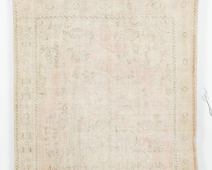 Multicolor Turkish Oushak Rug 5' 9" x 9' 8" Hand-Knotted | No. VR84212