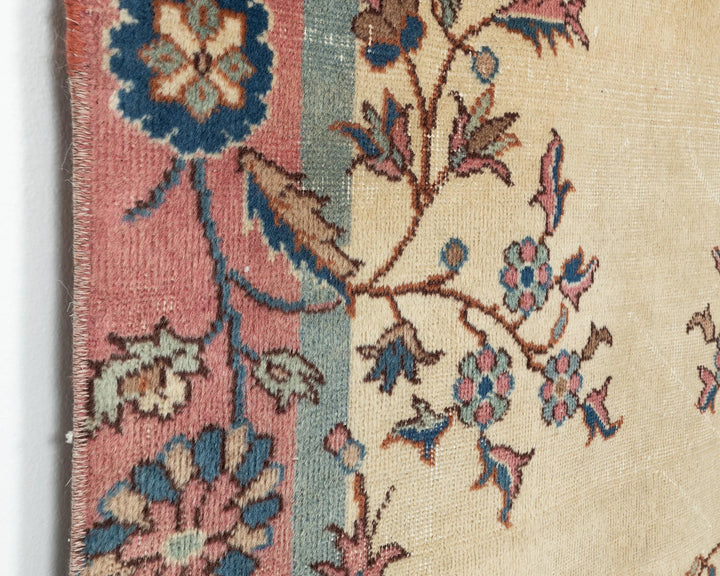 Multicolor Turkish Oushak Rug 3' 7" x 6' 2" Hand-Knotted | No. VR84415