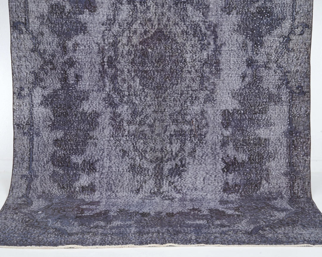 Blue Turkish Oushak Rug 5' 3" x 8' 9" Hand-Knotted | No. VR84418