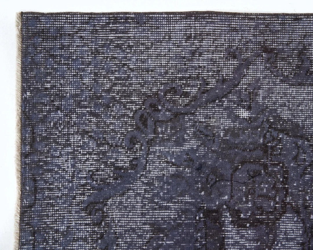 Blue Turkish Oushak Rug 5' 3" x 8' 9" Hand-Knotted | No. VR84418