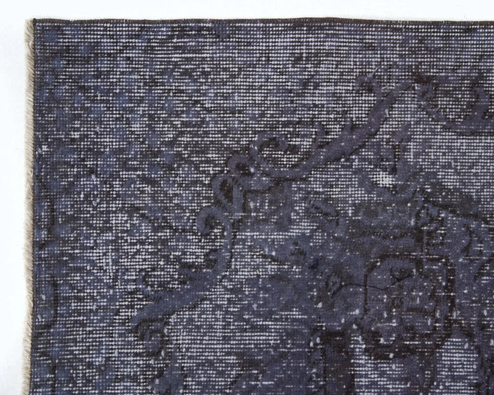 Blue Turkish Oushak Rug 5' 3" x 8' 9" Hand-Knotted | No. VR84418
