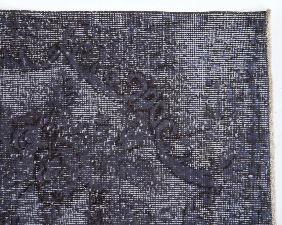 Blue Turkish Oushak Rug 5' 3" x 8' 9" Hand-Knotted | No. VR84418