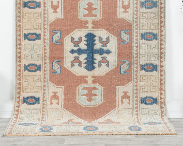 Multicolor Turkish Oushak Rug 6' 3" x 4' 4" Hand-Knotted | No. VR84631