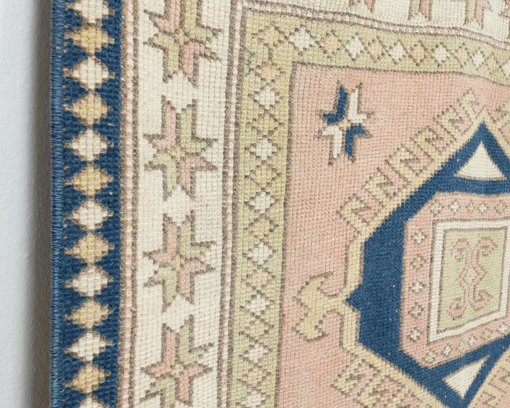 Multicolor Turkish Oushak Rug 4'7" x 7' Hand-Knotted | No. VR84784