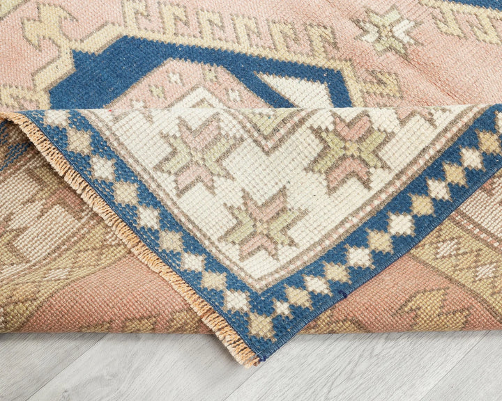 Multicolor Turkish Oushak Rug 4'7" x 7' Hand-Knotted | No. VR84784