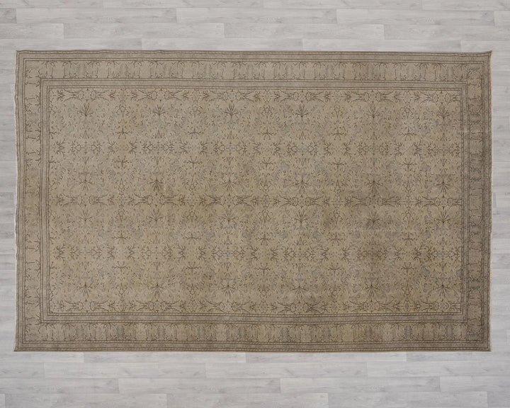 Multicolor Turkish Oushak Rug 8' x 11' 9" Hand-Knotted | No. VR84787