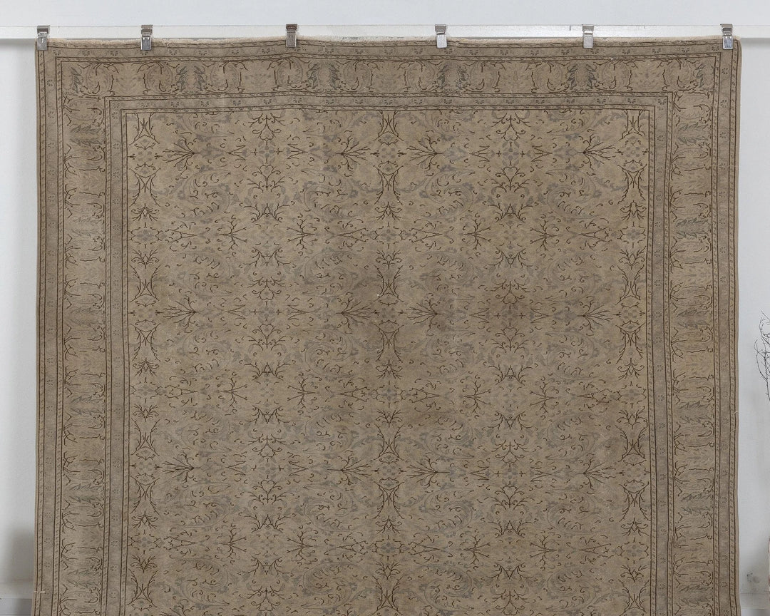 Multicolor Turkish Oushak Rug 8' x 11' 9" Hand-Knotted | No. VR84787