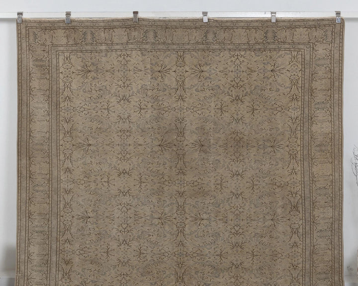 Multicolor Turkish Oushak Rug 8' x 11' 9" Hand-Knotted | No. VR84787