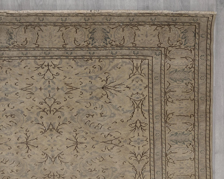 Multicolor Turkish Oushak Rug 8' x 11' 9" Hand-Knotted | No. VR84787