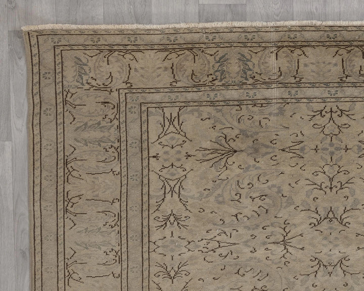 Multicolor Turkish Oushak Rug 8' x 11' 9" Hand-Knotted | No. VR84787