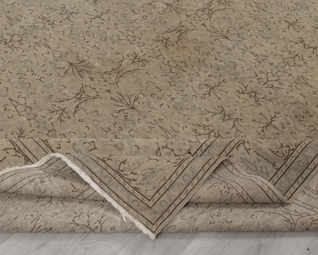 Multicolor Turkish Oushak Rug 8' x 11' 9" Hand-Knotted | No. VR84787