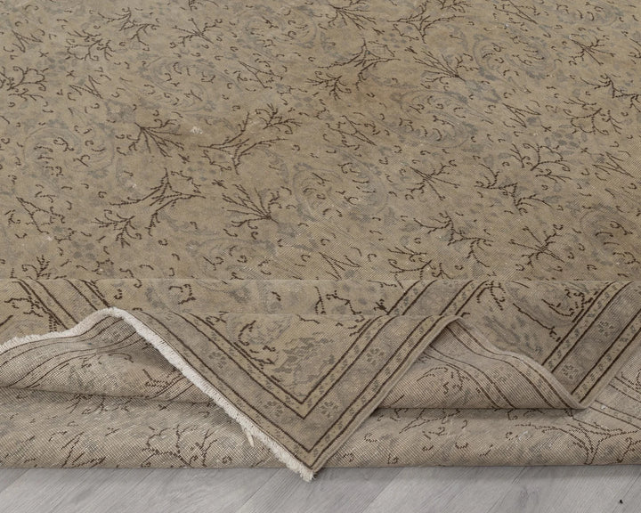 Multicolor Turkish Oushak Rug 8' x 11' 9" Hand-Knotted | No. VR84787