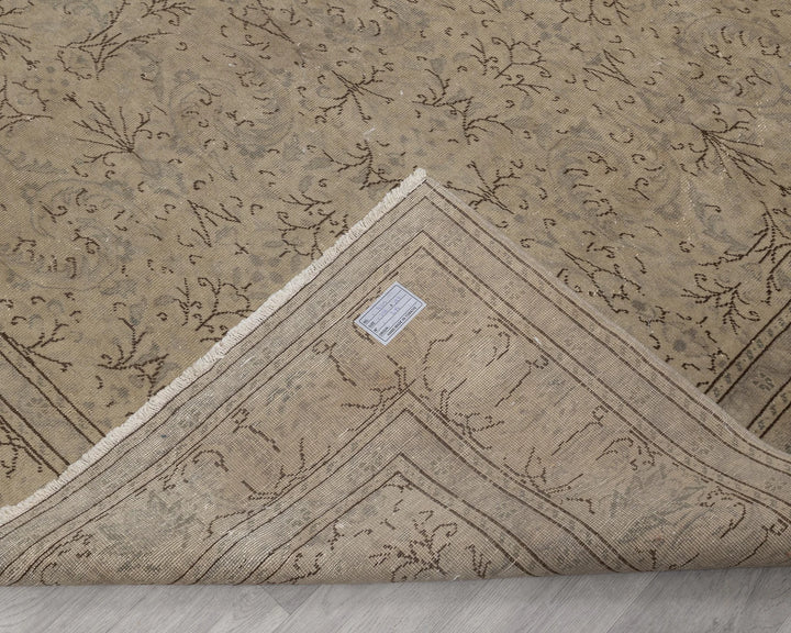Multicolor Turkish Oushak Rug 8' x 11' 9" Hand-Knotted | No. VR84787
