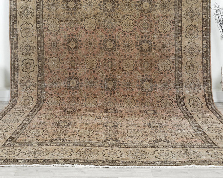 Multicolor Turkish Oushak Rug 8' 3" x 12' Hand-Knotted | No. VR84816