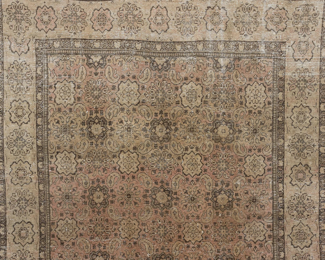 Multicolor Turkish Oushak Rug 8' 3" x 12' Hand-Knotted | No. VR84816