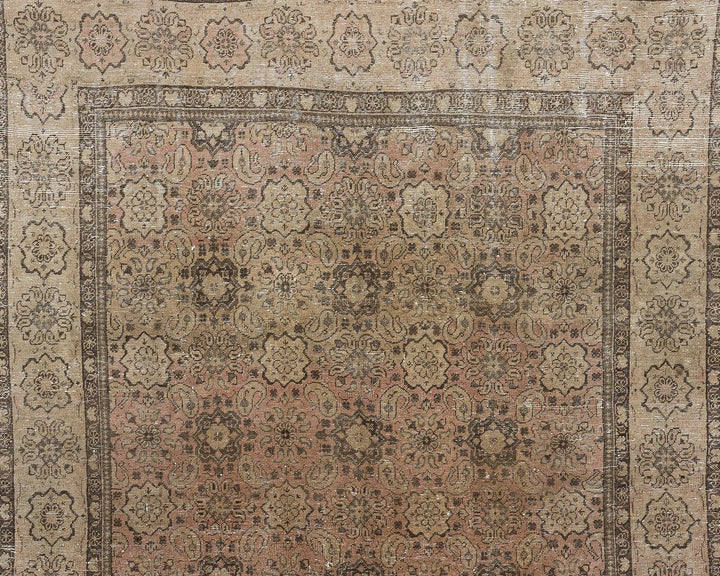 Multicolor Turkish Oushak Rug 8' 3" x 12' Hand-Knotted | No. VR84816