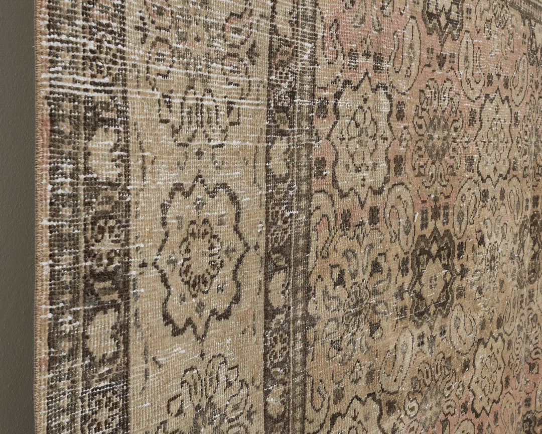 Multicolor Turkish Oushak Rug 8' 3" x 12' Hand-Knotted | No. VR84816