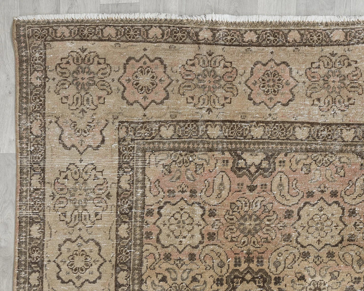 Multicolor Turkish Oushak Rug 8' 3" x 12' Hand-Knotted | No. VR84816