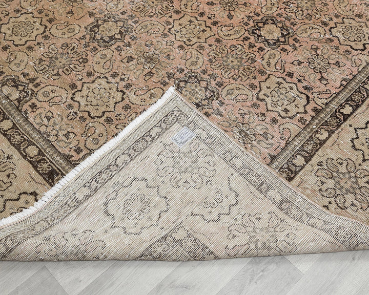 Multicolor Turkish Oushak Rug 8' 3" x 12' Hand-Knotted | No. VR84816