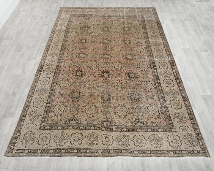 Multicolor Turkish Oushak Rug 8' 3" x 12' Hand-Knotted | No. VR84816