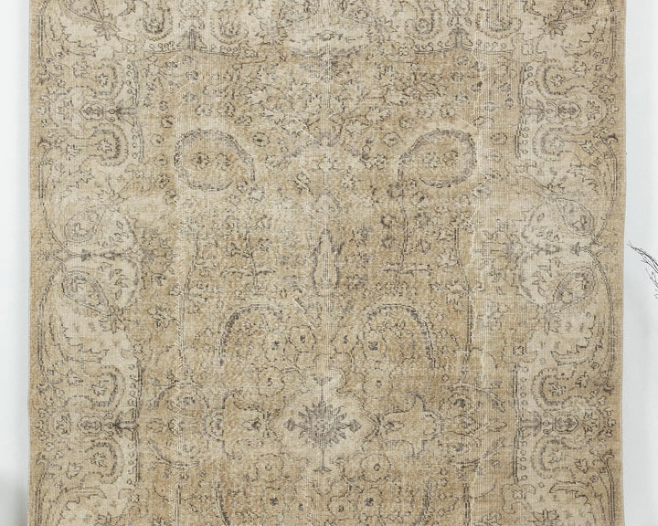 Multicolor Turkish Oushak Rug 6'5" x 9'8" Hand-Knotted | No. VR84821