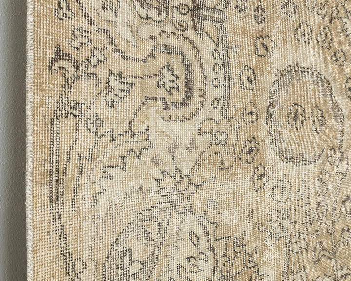 Multicolor Turkish Oushak Rug 6'5" x 9'8" Hand-Knotted | No. VR84821