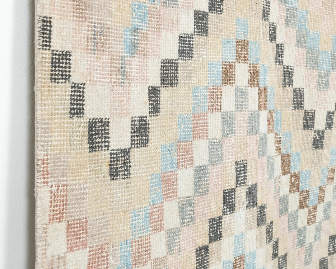Multicolor Turkish Oushak Rug 3' x 5' 7" Hand-Knotted | No. VR84825