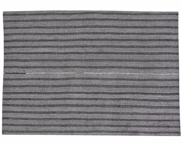 Gray Kilim Rug 7' 1" x 8' 7" | No. VR84987