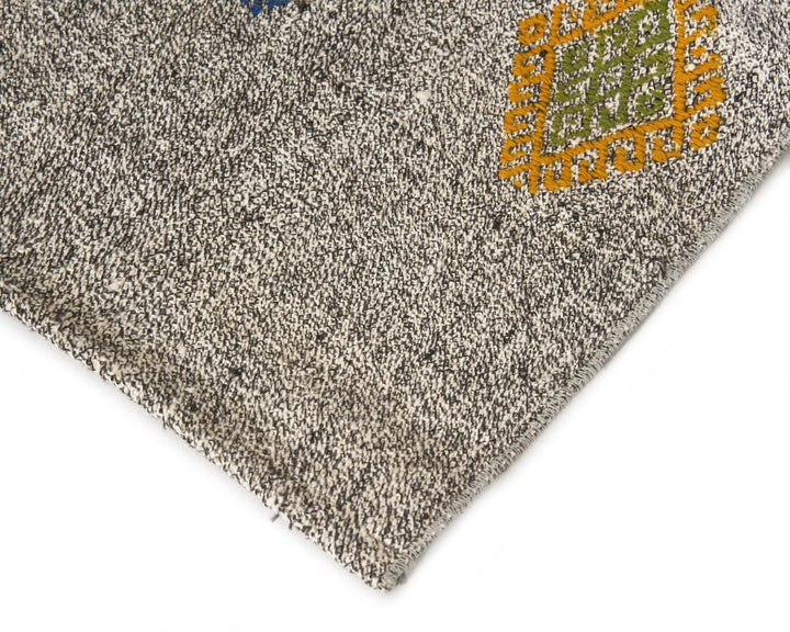 Multicolor Turkish Kilim Rug 6'1" x 7'7" Flat-Weave | No. VR85075