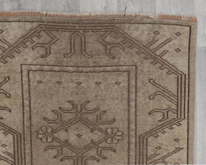 Brown Runner Rug 2' x 9' | No. VR85117
