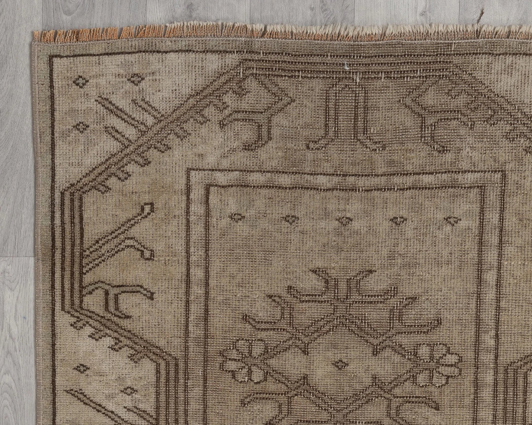 Brown Runner Rug 2' x 9' | No. VR85117