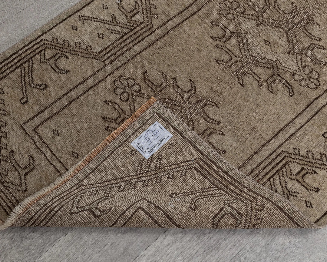Brown Runner Rug 2' x 9' | No. VR85117