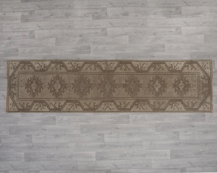 Brown Runner Rug 2' x 9' | No. VR85117